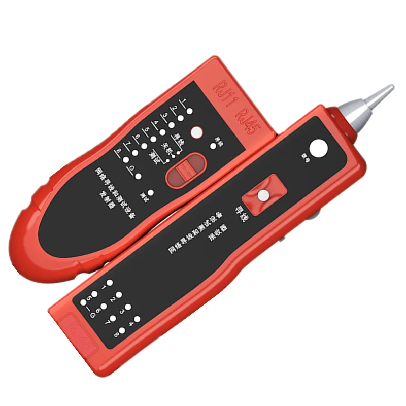 Сетевой Тестер телефонного кабеля RJ45 RJ11, прибор для обнаружения электрических проводов