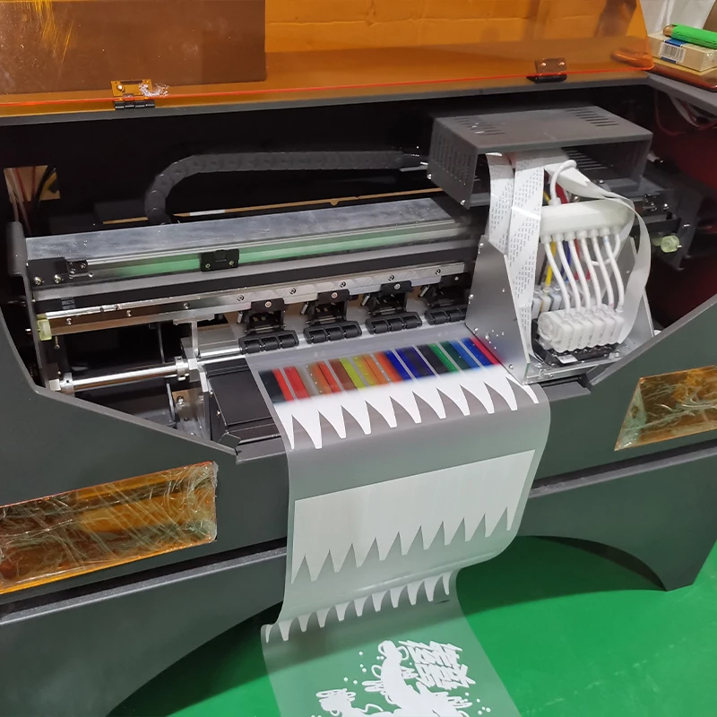 YILEE Small Business Ideas 2023 Dual XP600 Dtf Printer with Powder Shaker Machine A3 L1800 Industry Use Digital Inkjet Printers