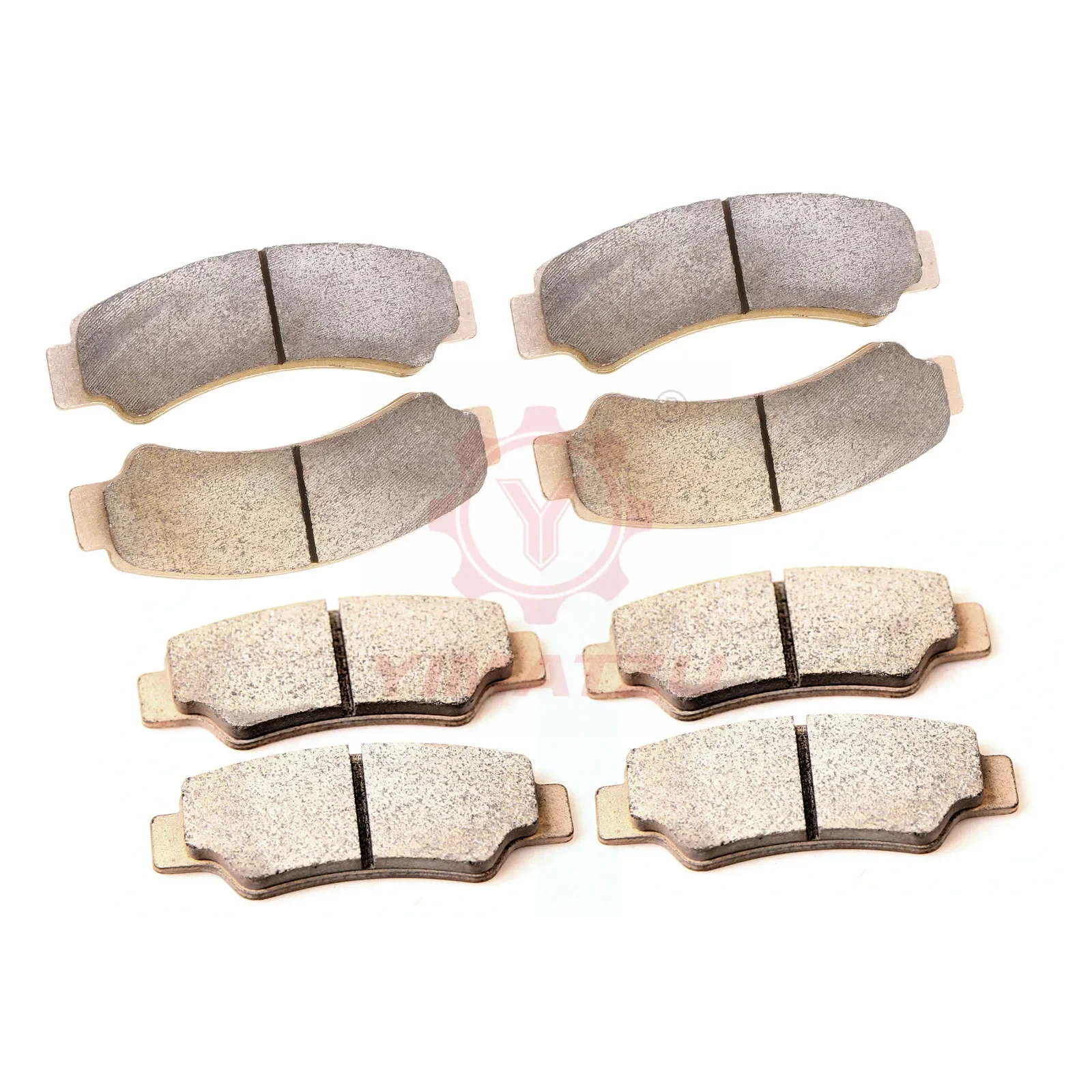 ATV/UTV parts & accessories 4 Set Front and Rear Sintered Brake Pads for CFMoto ATV 450-8001000 7020-0810A0 7020-0810B0