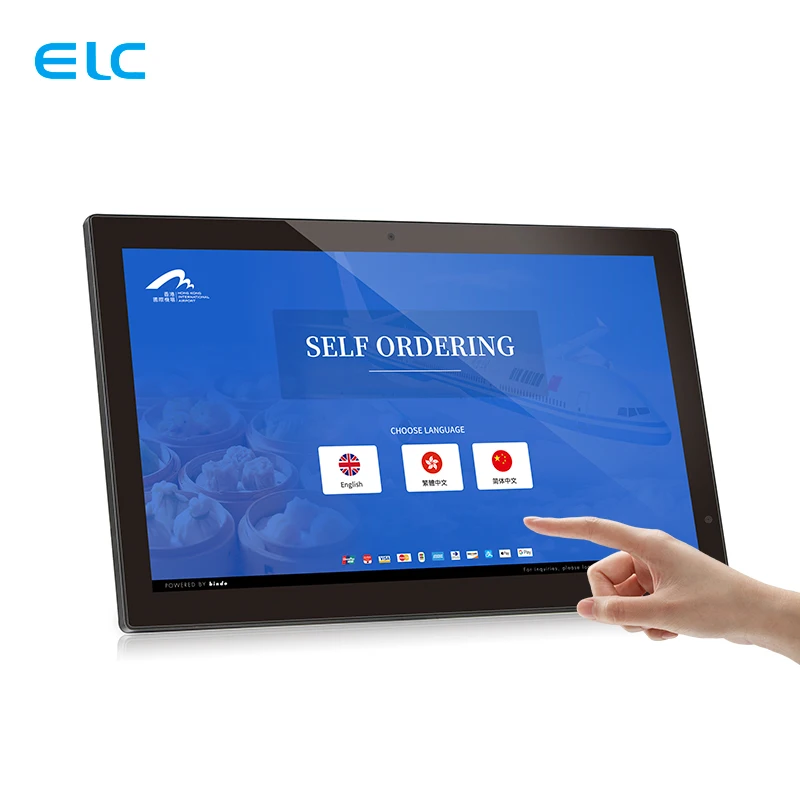 Высококачественный 21 5 дюймовый full HD ЖК-дисплей светодиодная подсветка фронтальная камера 0 емкостный экран ЖК-сенсорный