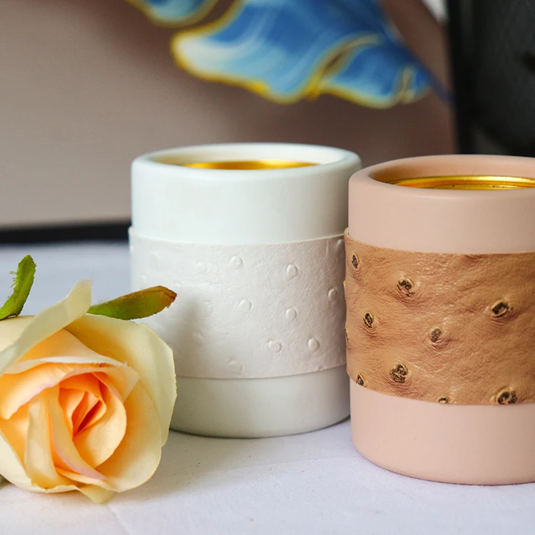 factory mini travel censers leather bag