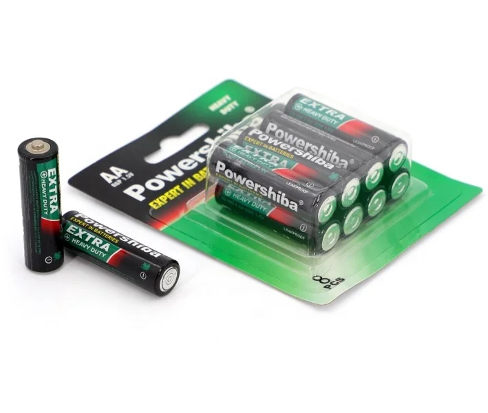 R6 AA Battery IEC CE Long Shelf Life Retailer Package