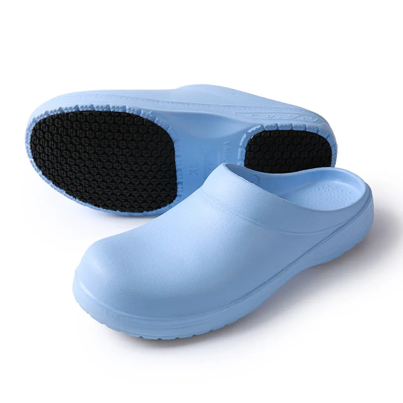 Fashion Customizable Hotel Nurse Chef Clog Kickers Shoes With Rubber Sole Man Nurs Shoe