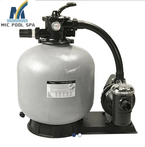 High quality MICPOOL swimming pool sand filter and pump combination