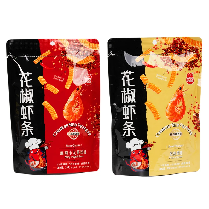 New Flavors Multiple Shrimp Chips Series Snacks for Sale