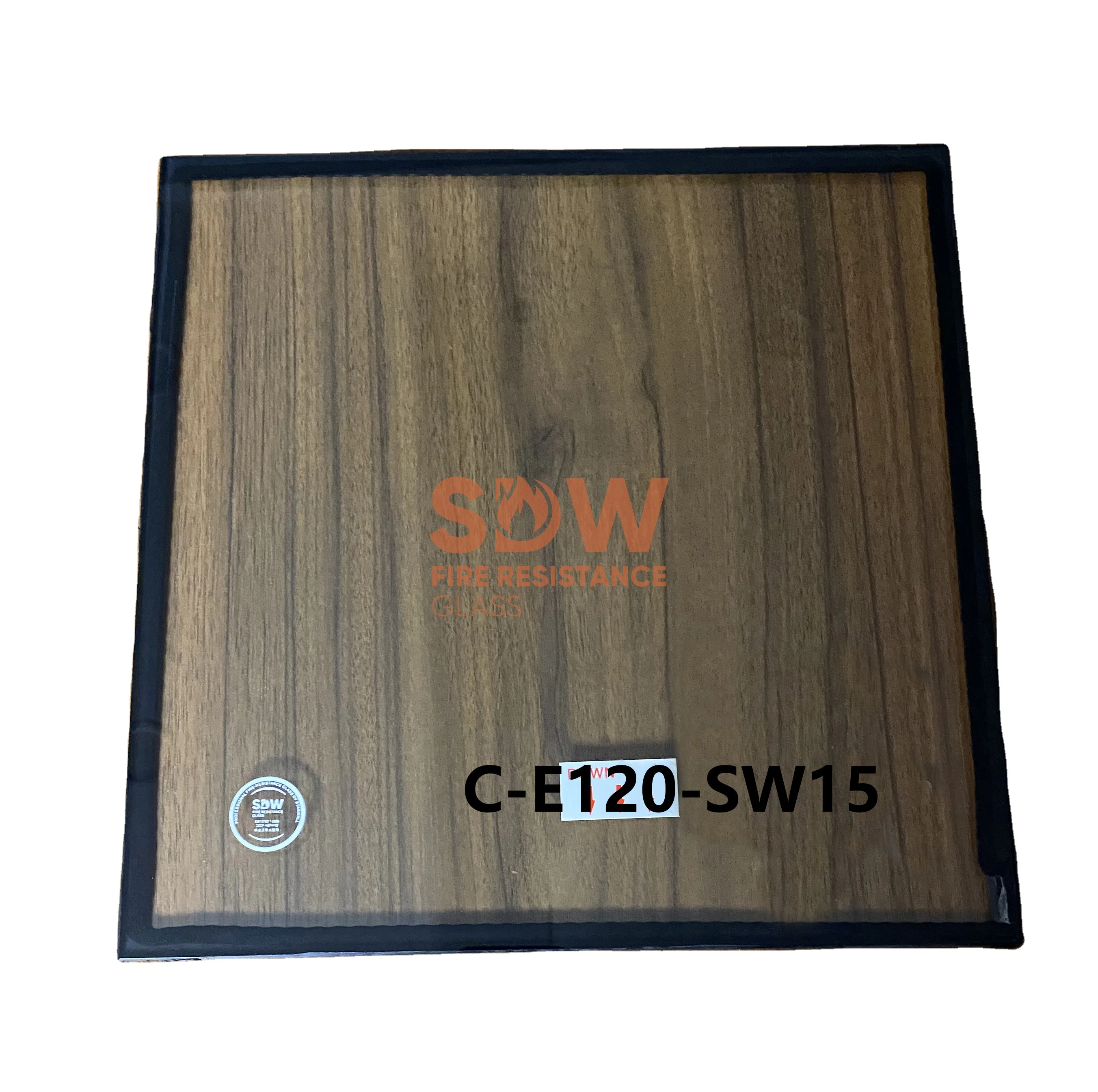 E90 13mm laminated fireproof glass door/window/screen/fire proof fire rated glass steel frame Forster