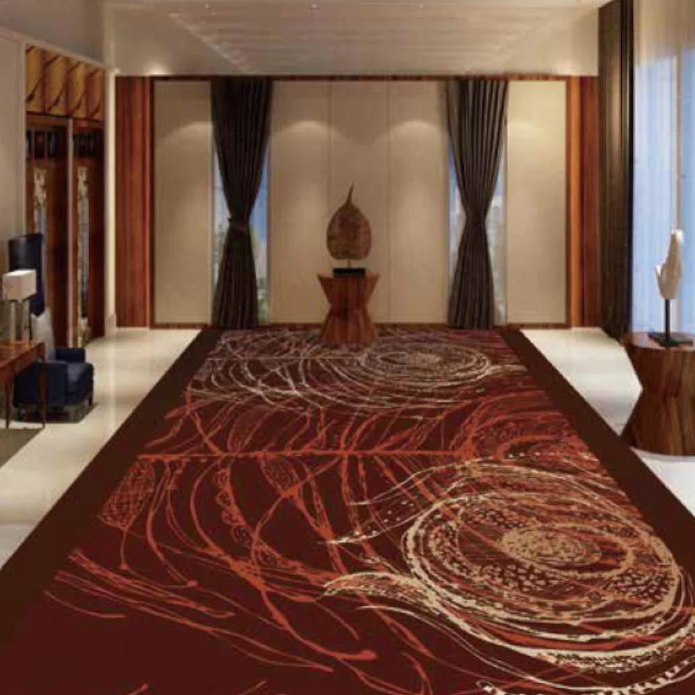 Прямой Завод заказной отель ковер машина тканый роскошный дизайн Казино Ковер