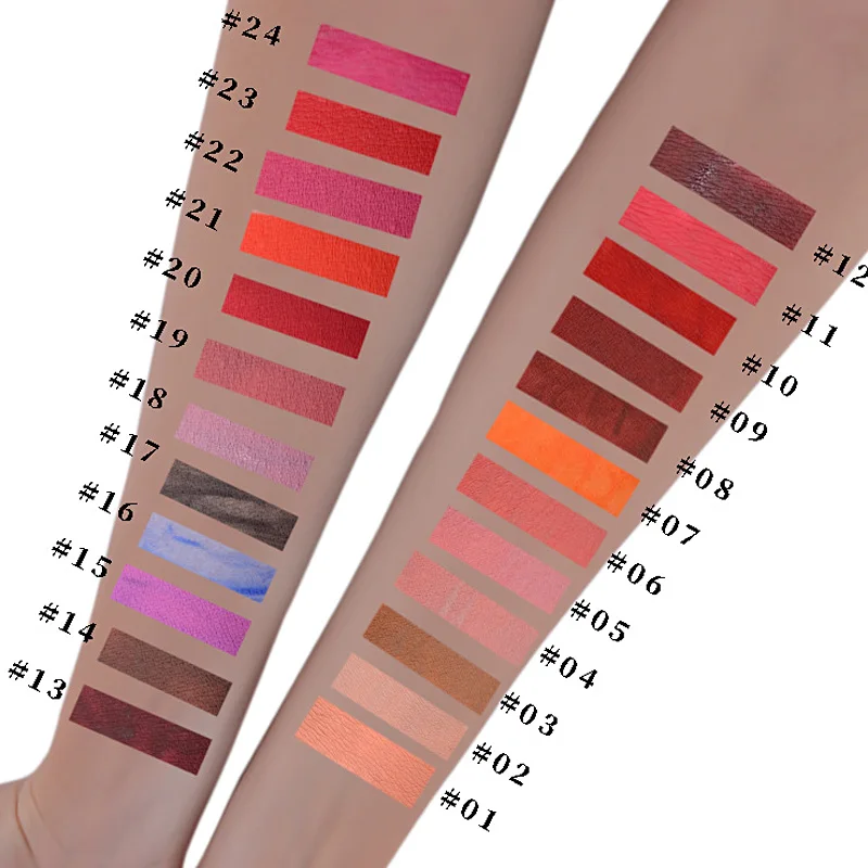 Private Label Waterproof Long Lasting Matte Liquide Makeup Lipstick Set Vegan Custom Lip Gloss Wholesale Bulk