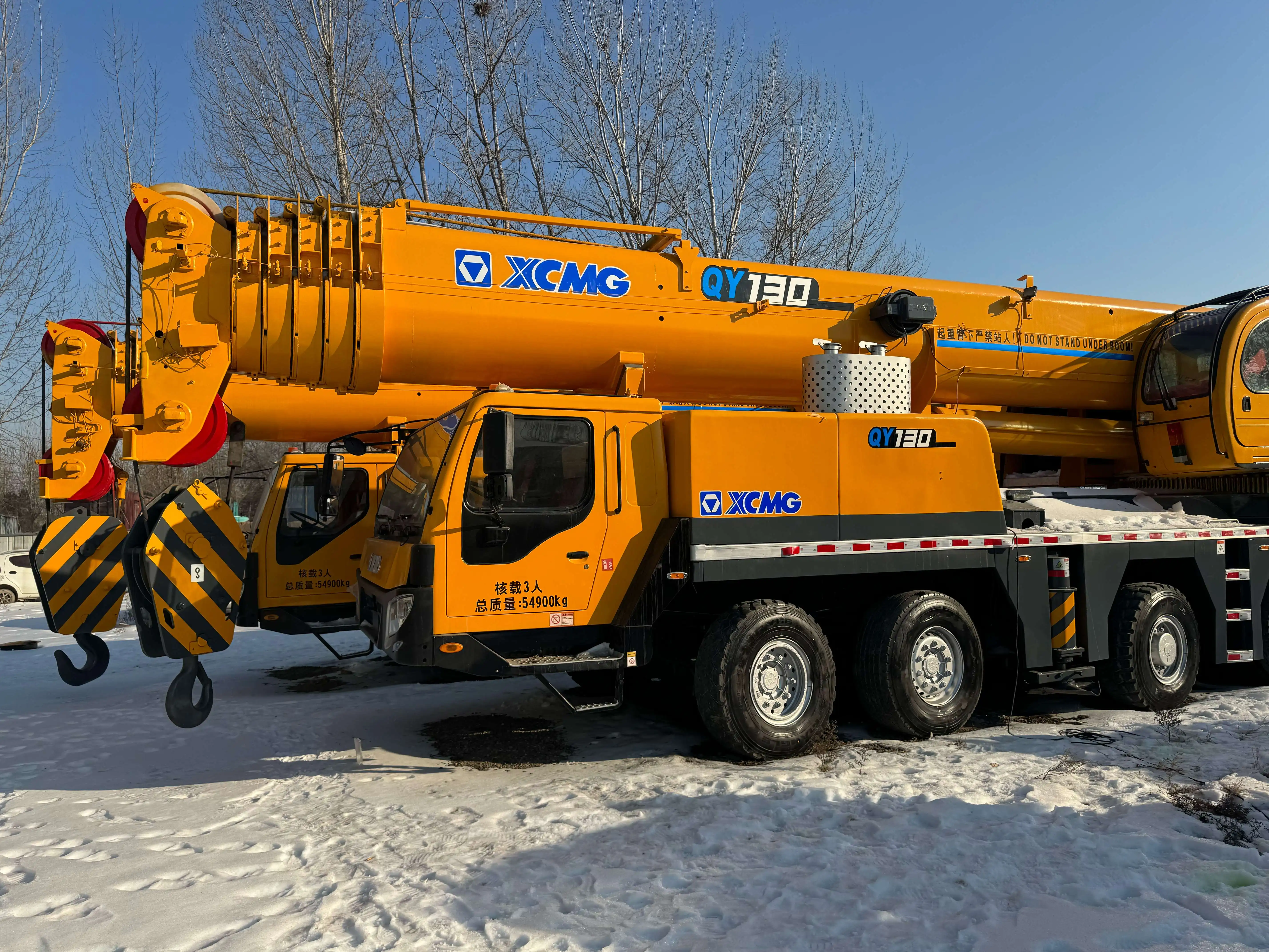 Used 130ton Truck Mounted Crane New Models QY130K XCM-G 130ton Telescopic Boom Crane