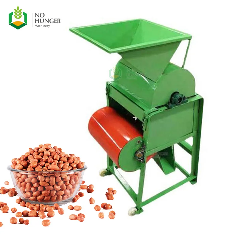 Small Home Use Manual Electric Groundnut Peanut Peeling Sheller Machine