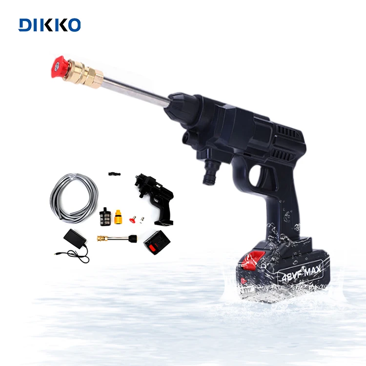 Cordless Rechargeable Car Power Washer Electric Car Wash High Pressure Water Gun for Agriculture Pump Car Washing