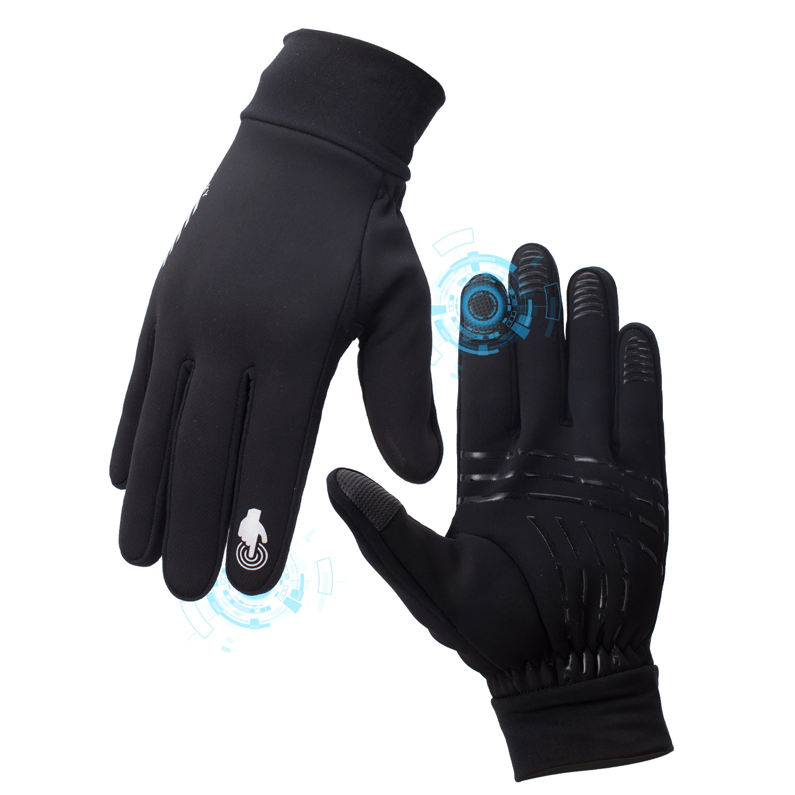 Amazon hot sales winter outdoor sport gloves Touch Screen thermal cycling running winter gloves