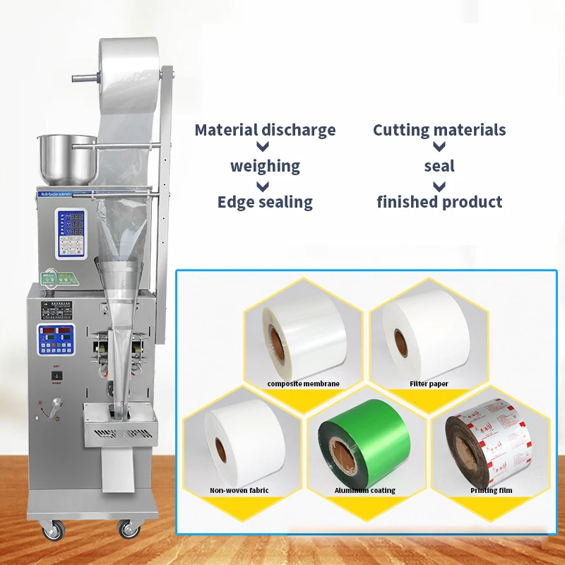 Automatic 100g 500g 1kg 2kg 5kg Coffee Milk Chilli Cocoa Flour Chilly Powder Packing Machine Rotary Packing Machine