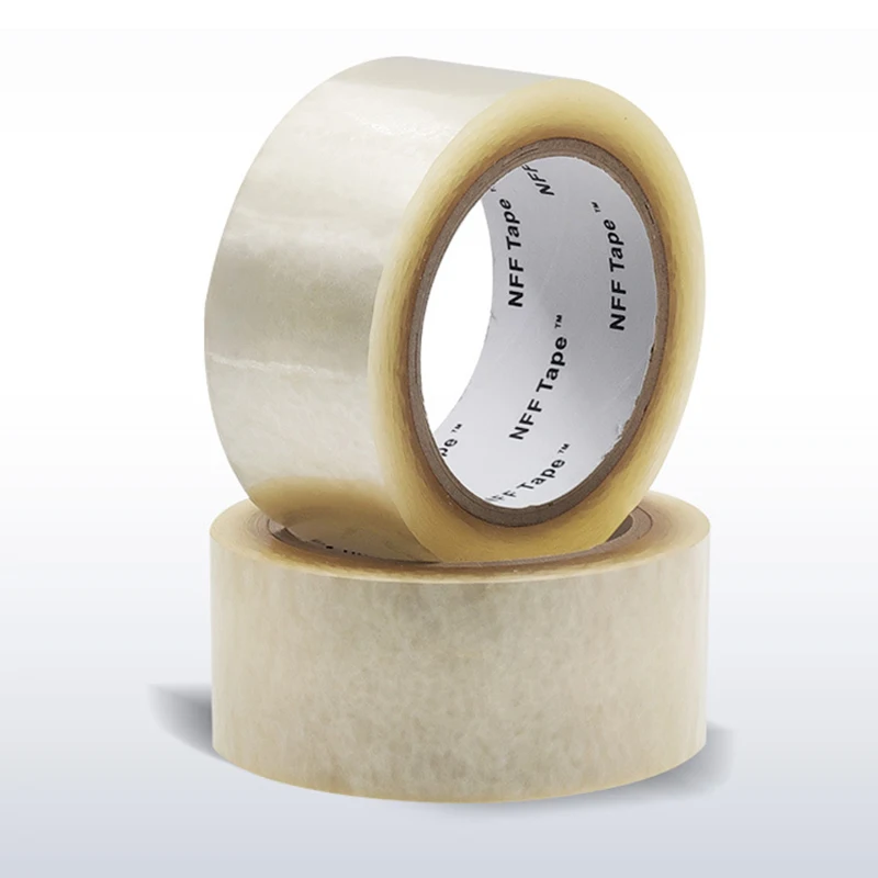 Custom Clear transparent Single side Paper Carton Sealing Packaging Self Adhesive Packing Tape Bopp Tape Manufacturer