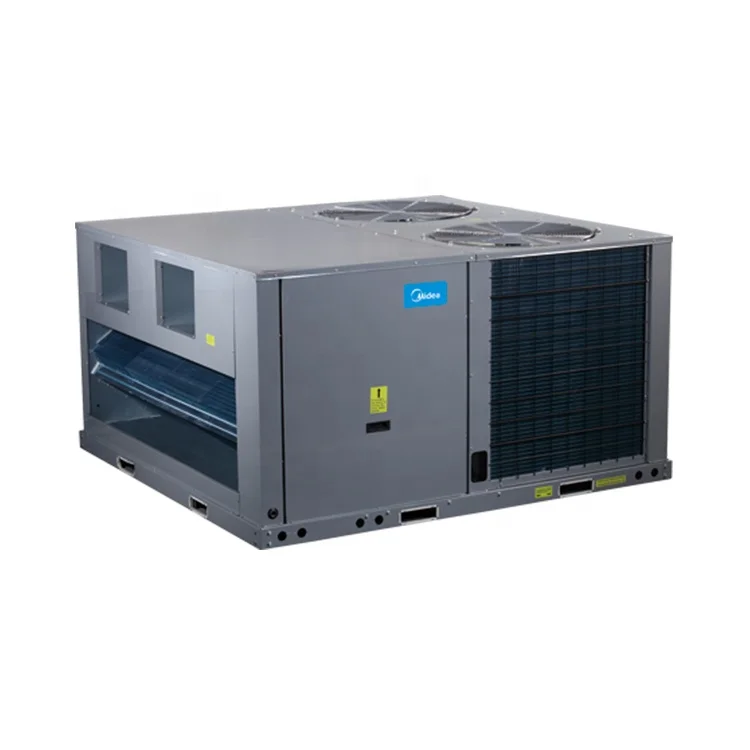 midea commercial rooftop package air conditioner (380/440VAC-3PH-50Hz) 25 ton 9.8 EER 400,000 BTU