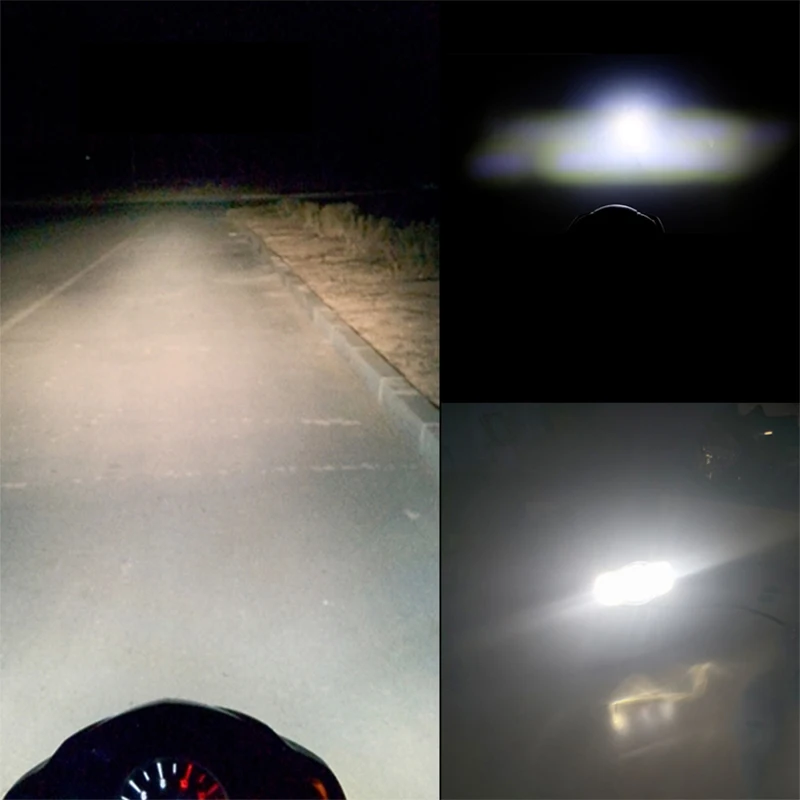 Внешние электрические фары, вспомогательные огни, система освещения для мотоцикла, 20 Вт, светодиодная прожекторная лампа