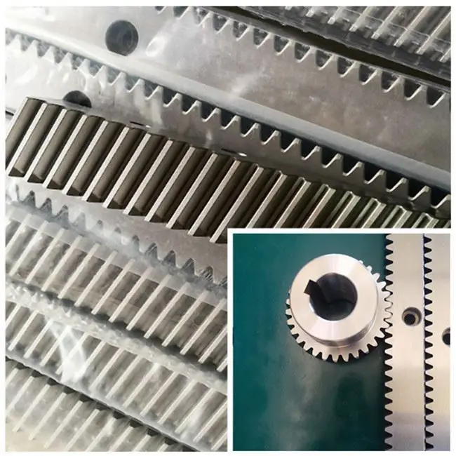 Customize M1.25 M2 M3 helical Gear Rack and Pinion for cnc machine