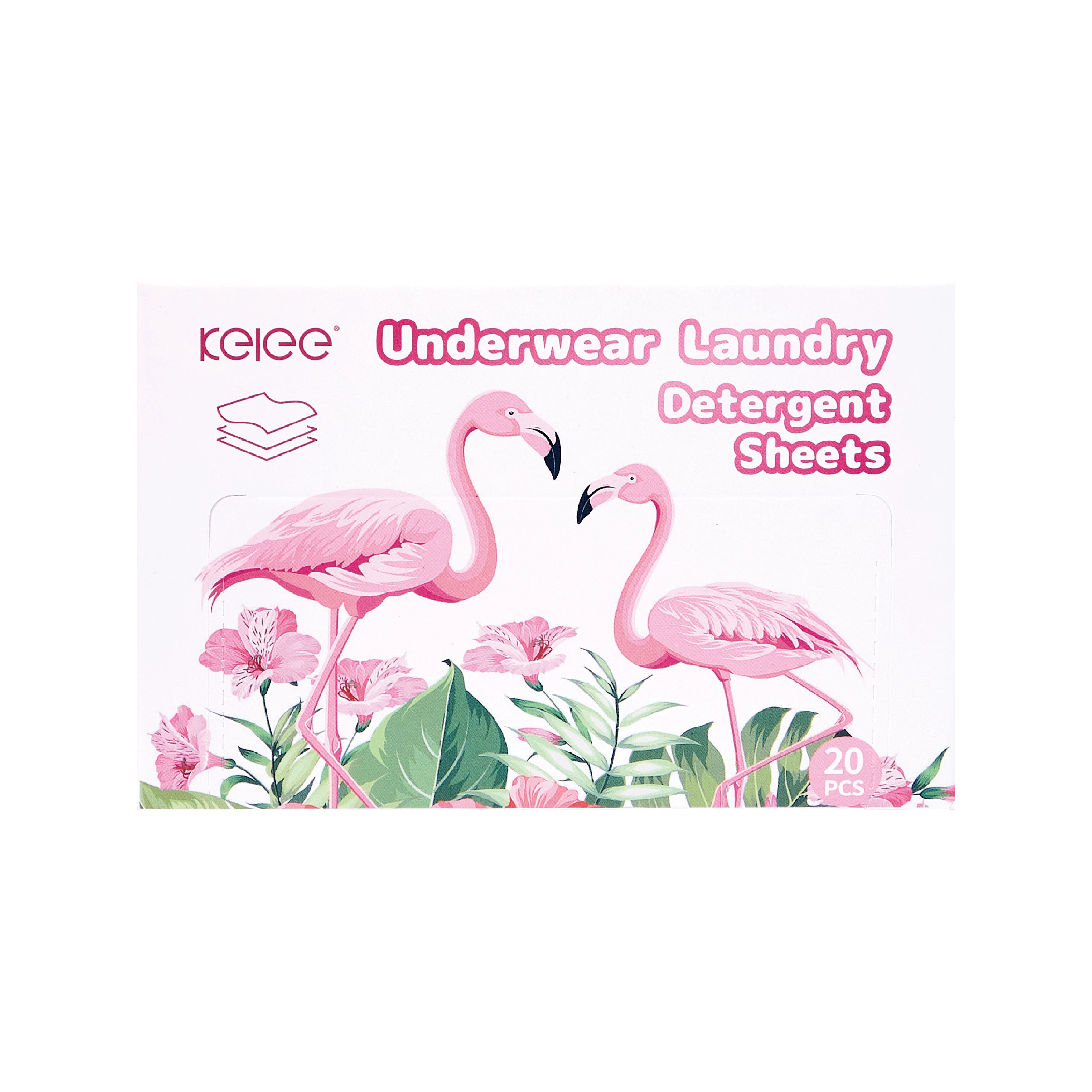 KELEE Manufacturer Clothes Washing Underwear Laundry Sheets Eco Friendly Laundry Detergent Sheets For Underwear