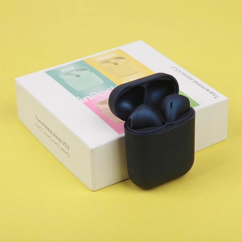 
Original Wireless Para Celular Inalambricos 5.0 Stereo Audifono Inpods 12 Simple Macaron Inpod I12 