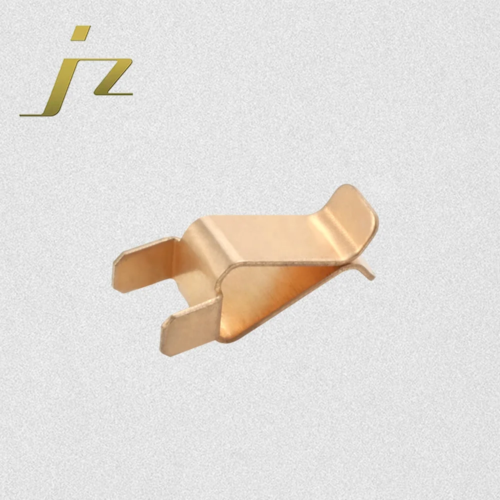 Штамповочный пружинный металлический латунный фосфорный медный проводящий медный лист контакт для блока питания