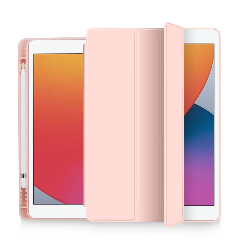 Clear Shockproof Tablet 12.9 Inch Case For Para Ipad Pro 9Th Generation 64 2021 2015 12.9Leather With Pencil Hold
