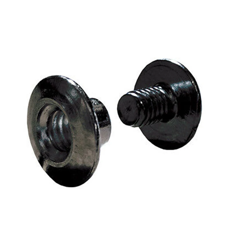 Kydex screws rivet m4  m12 decorative iridescent steel black solid 5mm binding head post rivet kydex screws
