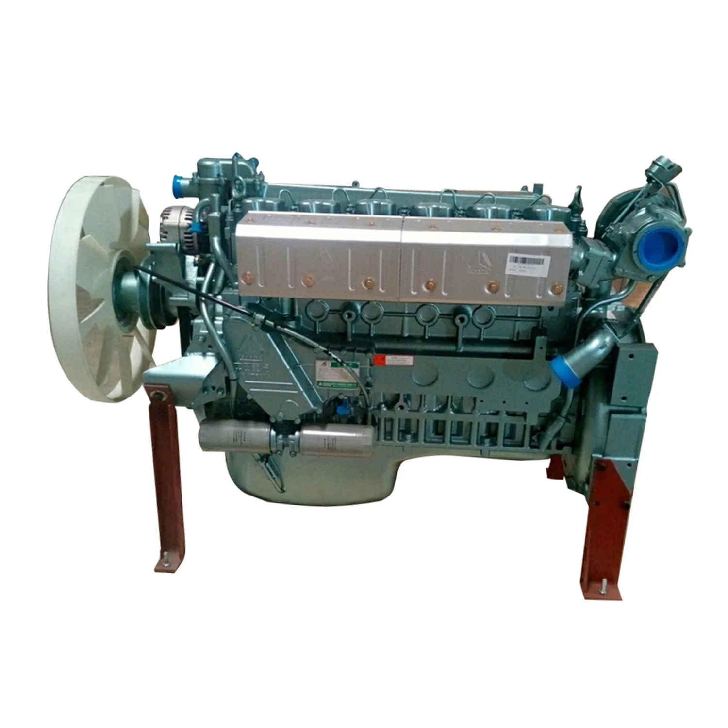 Diesel truck spare parts used sinotruck howo engine 371hp 375hp wd615.47 wd615.69