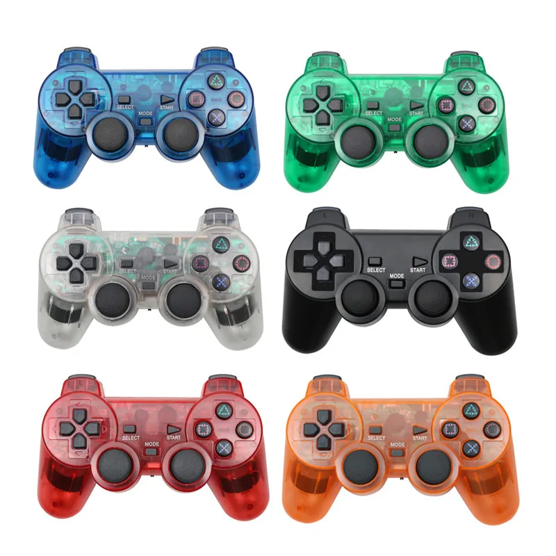 Wireless PS2  Game Controller Handle Snow Key  for European and American Market