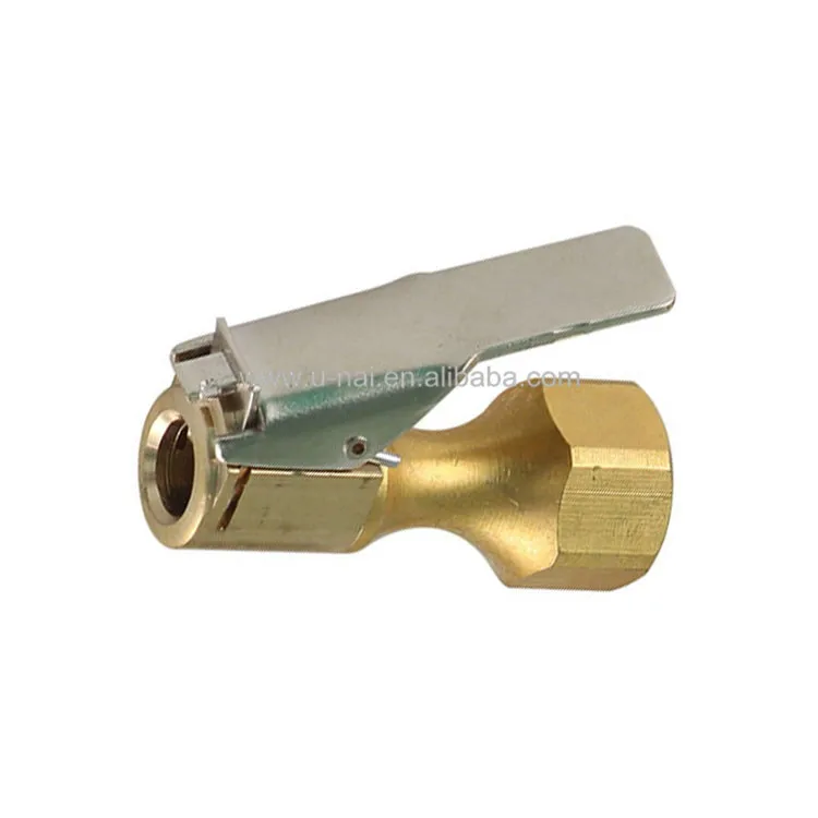 Straight Clip Tyre Tire Air Chuck