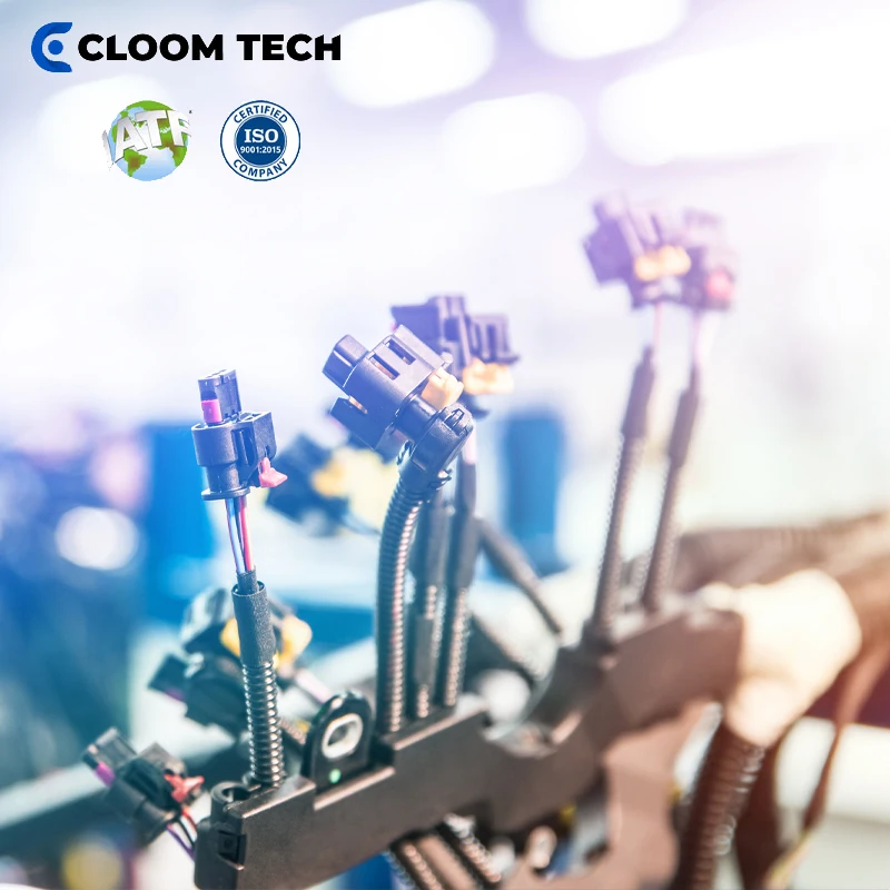 DC Cable with On/Off Switch Cable Assembly 5521 Jack Male to Female Power Cable for LED Lighting Control Rubber Insulation