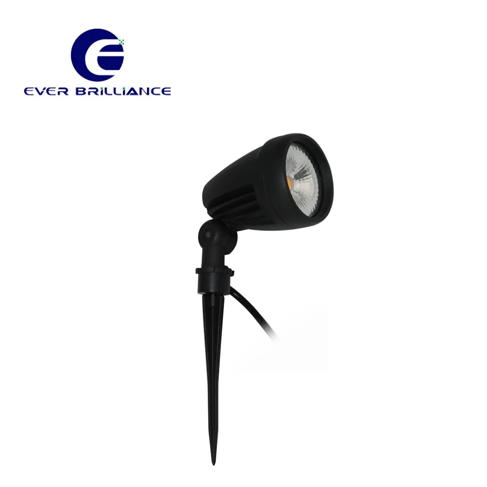 Aluminum outdoor landscape grass tree light RGB IP65 garden spike light for resorts