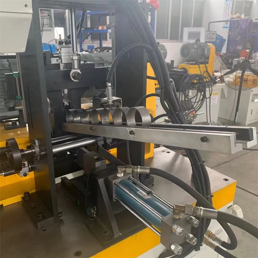  Automatic CNC double head hydraulic chamfering machine high precision round pipe