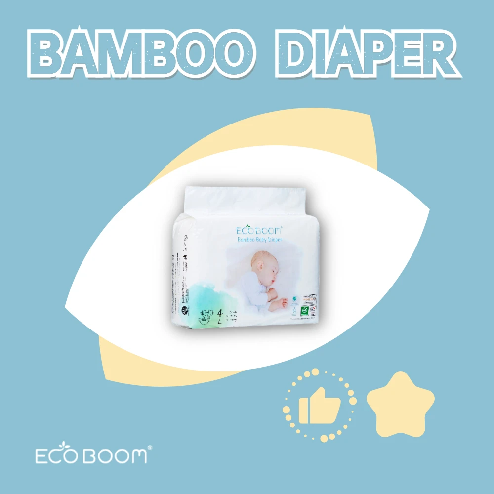OEM ODM bamboo premium ecological agent Charcoal diapers ecologic baby nappies