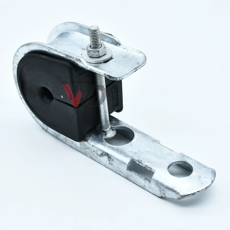 Fiber Optic Cable Preformed Overhead Guy Grips Suspension Clamp for hanging cable J hook