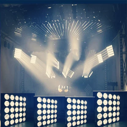 led matrix light 25x10W White LED DMX Blinder Stage Lighting For Background On Stage Light