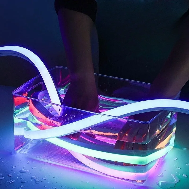 Soft Silicon 6*12mm 12V LED Neon Flex With 2.5CM Cuttable DIY led neon flex signs light for Party LED Neon Flexible Strip Lights