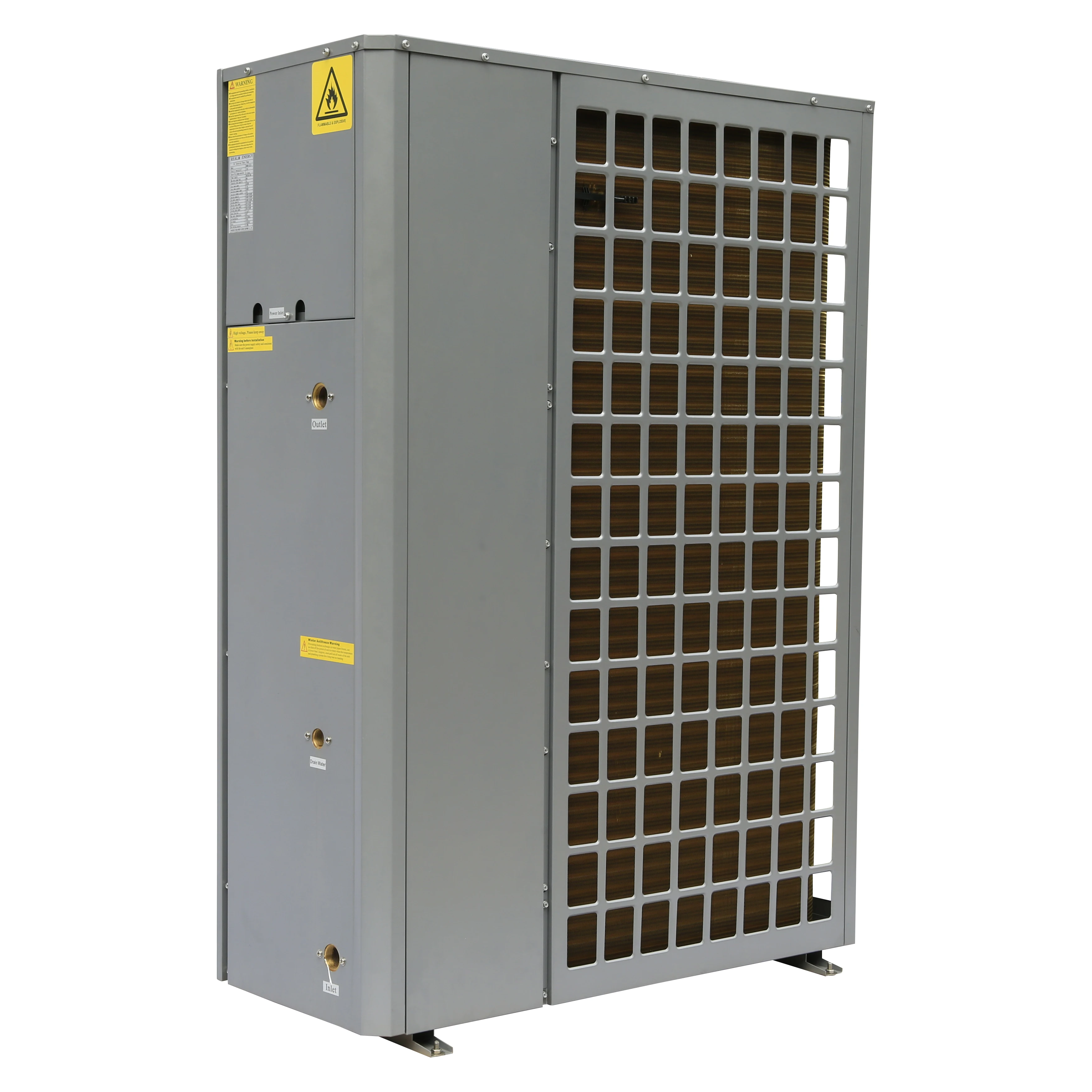 Monoblock 33kw High COP Erp A+++ WIFI EVI DC Inverter Air to Water heat pump OEM heating pump factory