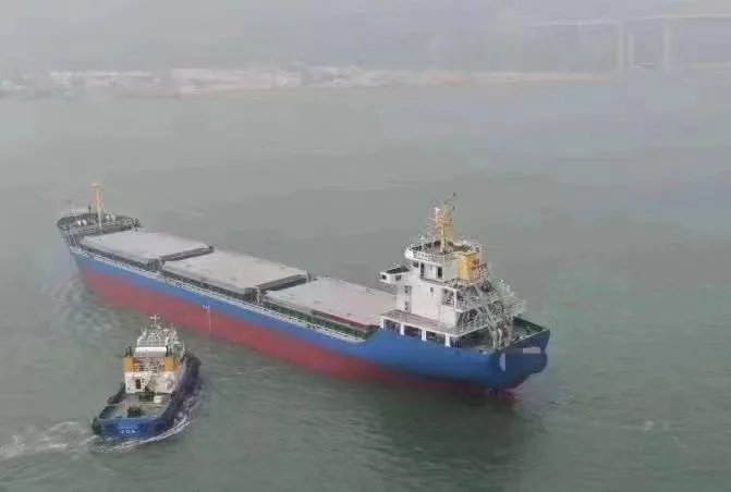 2020 ZC inspection of 680 ton deck ship Deck cargo barge