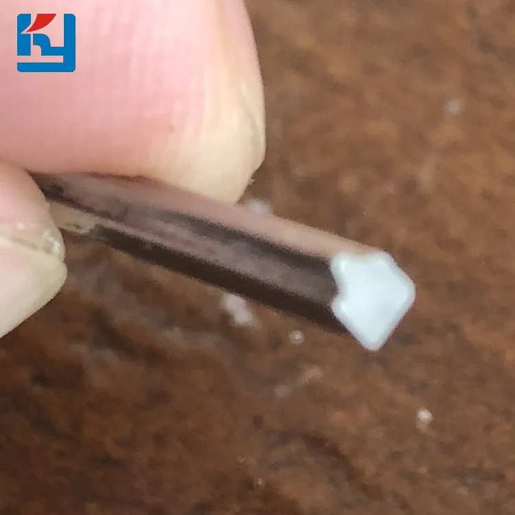 Custom shaped 304 316 stainless steel triangle wire profiled wire manufacturer