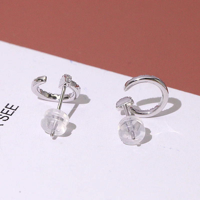 БПФ 18k золото новый дизайн со стразами gemnel изысканные серьги-гвоздики с кристаллами Swarovski крючки для сережек