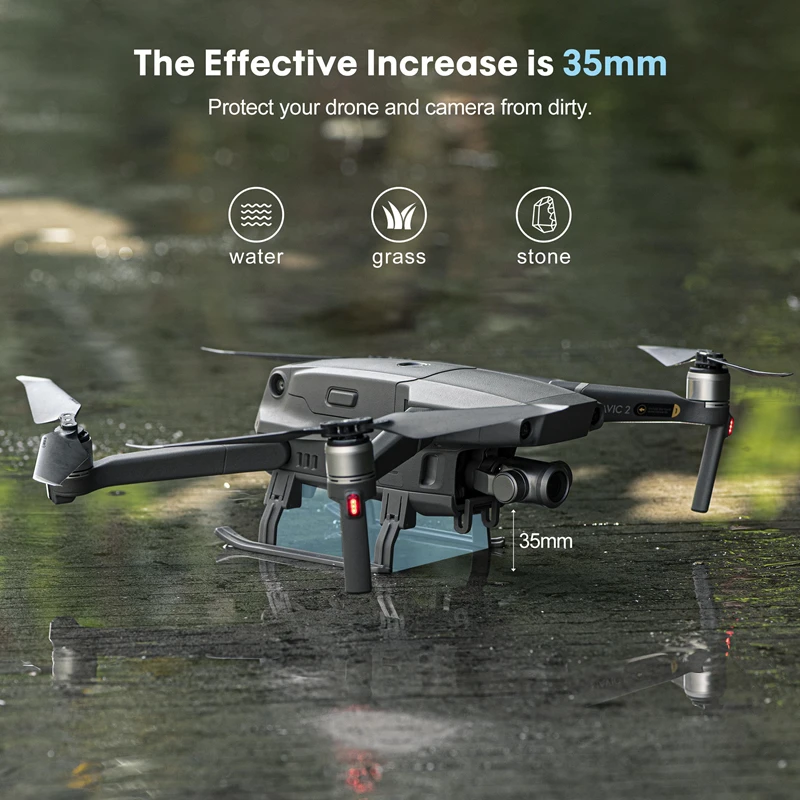 STARTRC Extension 35mm Landing Gear Tripod for DJI Mavic 2 Pro Zoom Drone Accessories