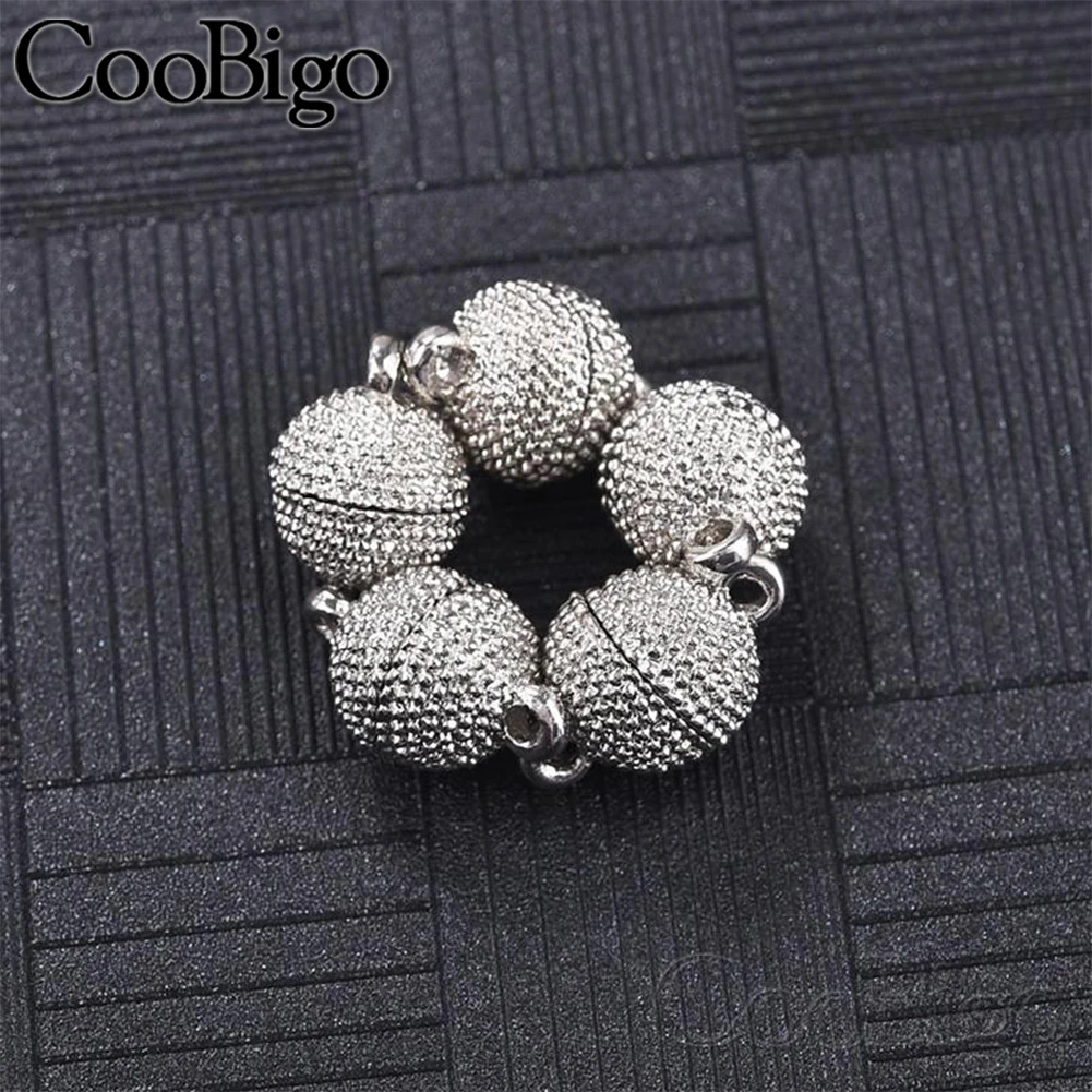 Metal Strong Snap Clasp Buckle Necklace Connector Clip Closure Fastener for Jewelry Making DIY Pendant Bracelet Accessories