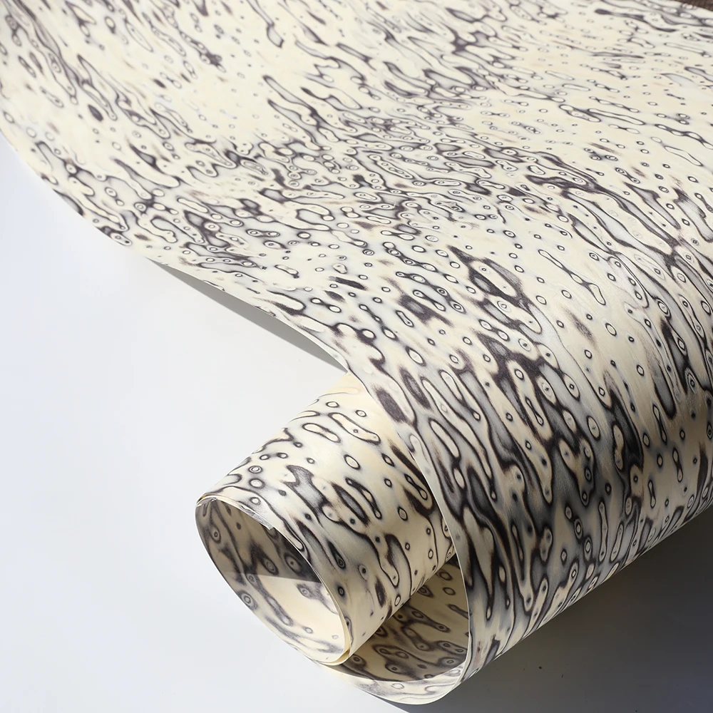 Engineered Wood Veneer White Color RTS Reconstituted Wood Veneer for MDF Plywood and Furniture