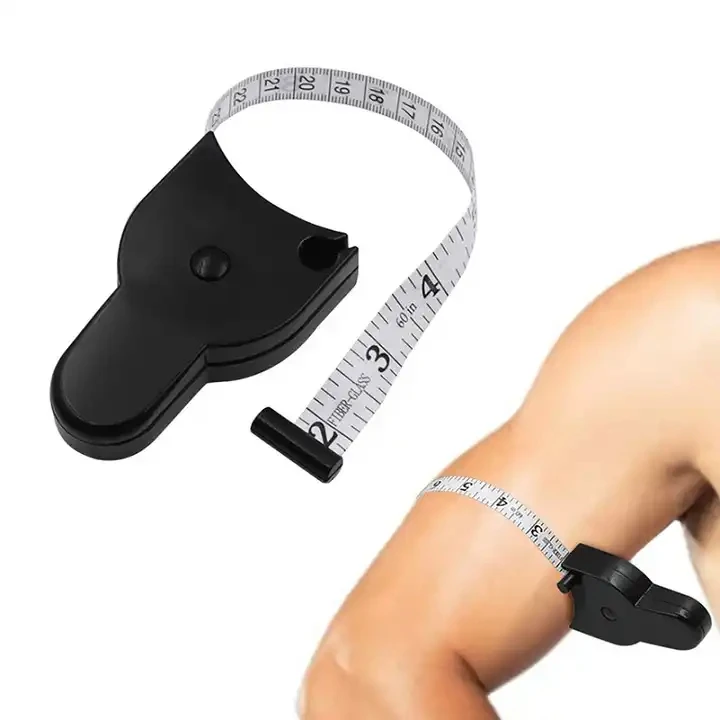 GARIDA Portable ABS Body Chest Waist Soft Measuring Tape Fitness Loss 150cm Retractable Waistline Measuring Ruler GEEW-003