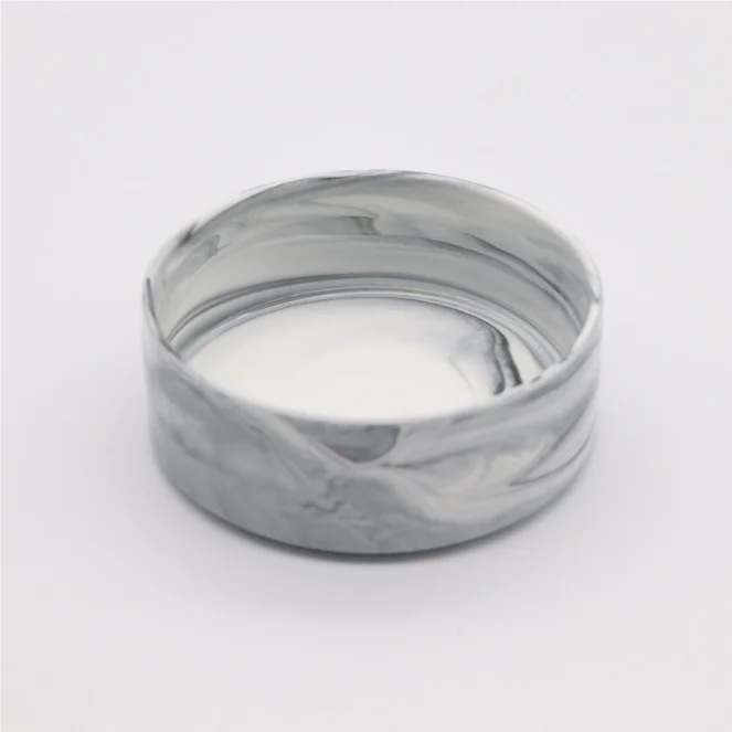 Оптовая продажа высококачественная керамическая миска для домашних животных Мраморная кормления собак и