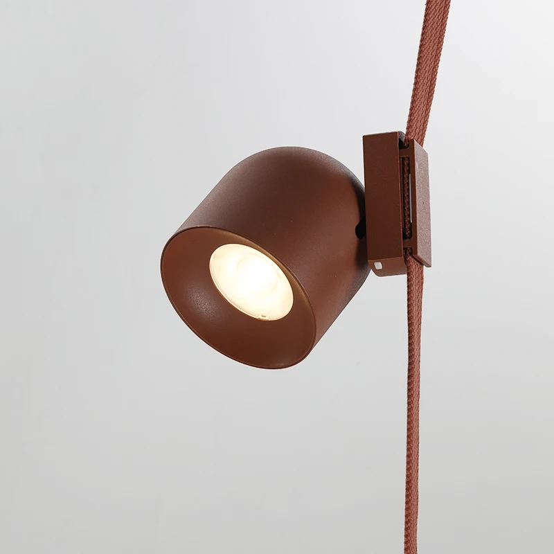 Vandolite nordic style simple living room pendant light belt rail system pendant track light
