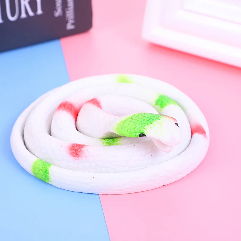 Wholesale Children Soft Plastic 75CM Trick Scary Funny Props Simulation Snake Toy