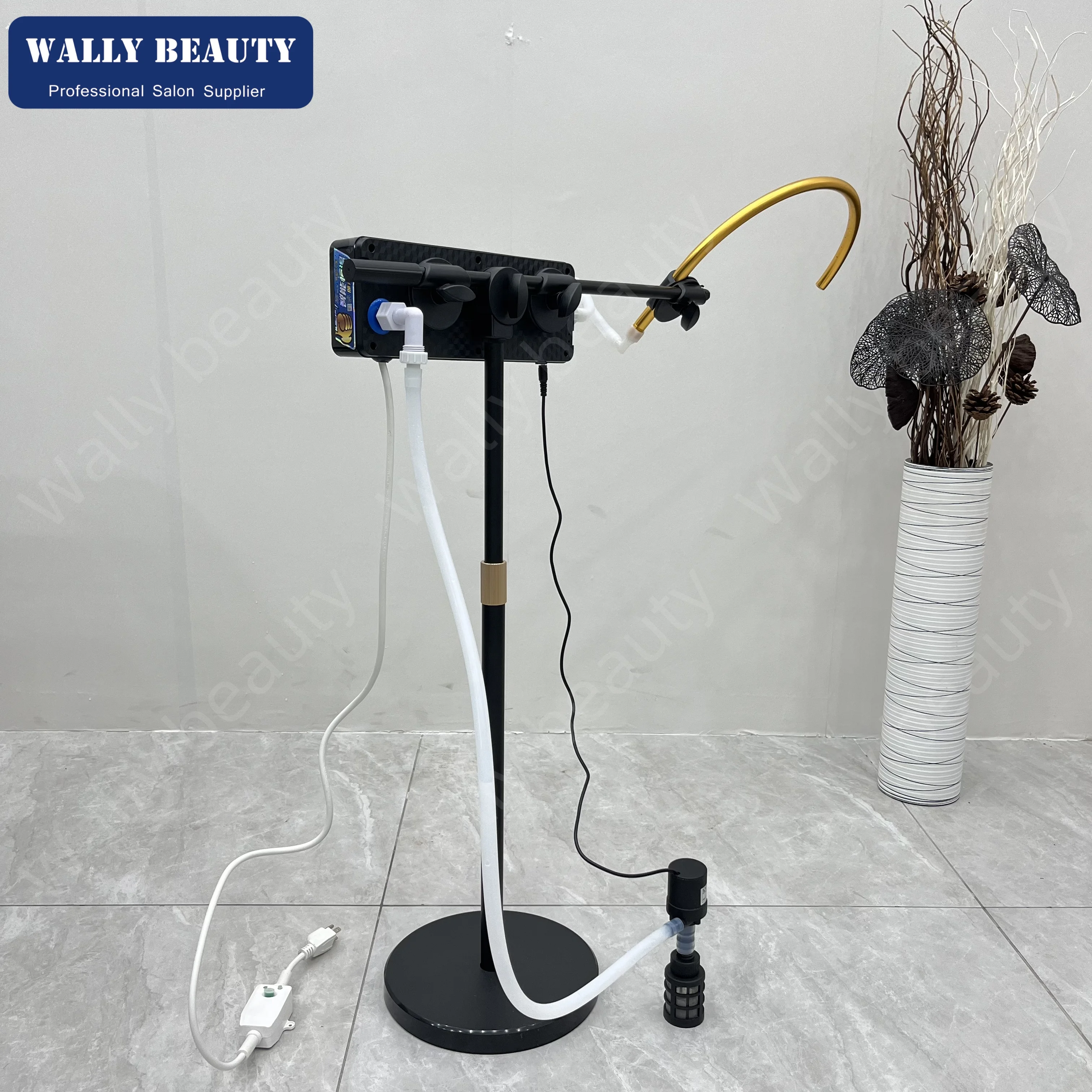 Wally Beauty salon equipment and tools hair products and accessories for salon shampoo head spa with water circulation