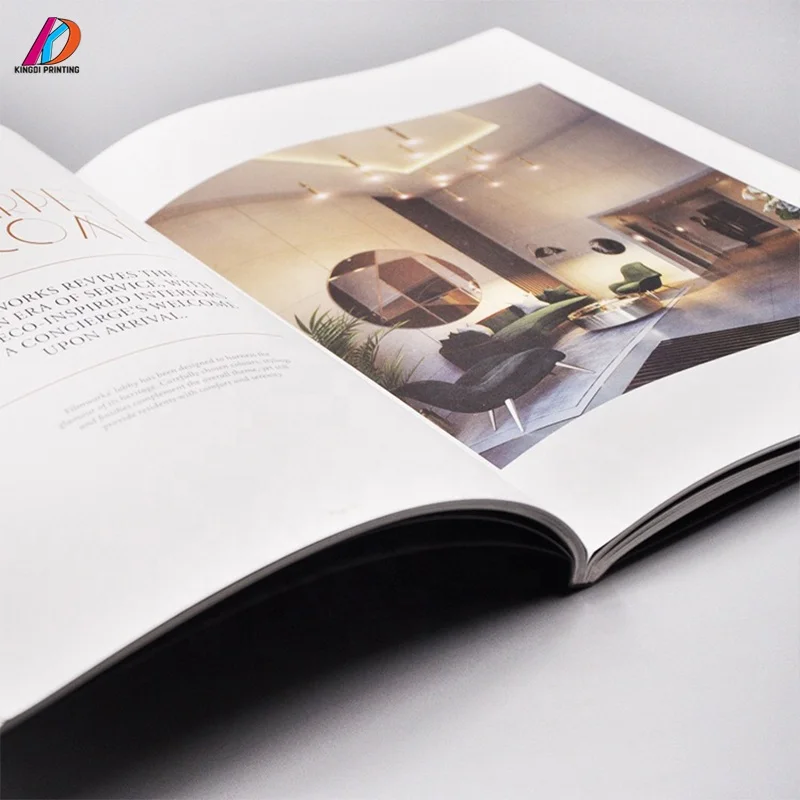 China high quality perfect binding book printing service