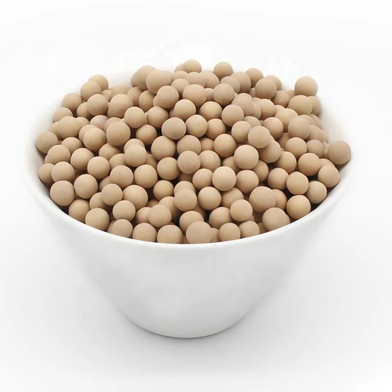 good quality 99.99% concentration 13x apg molecular sieve zeolite balls for air separation to co-absorb CO2 and H2O